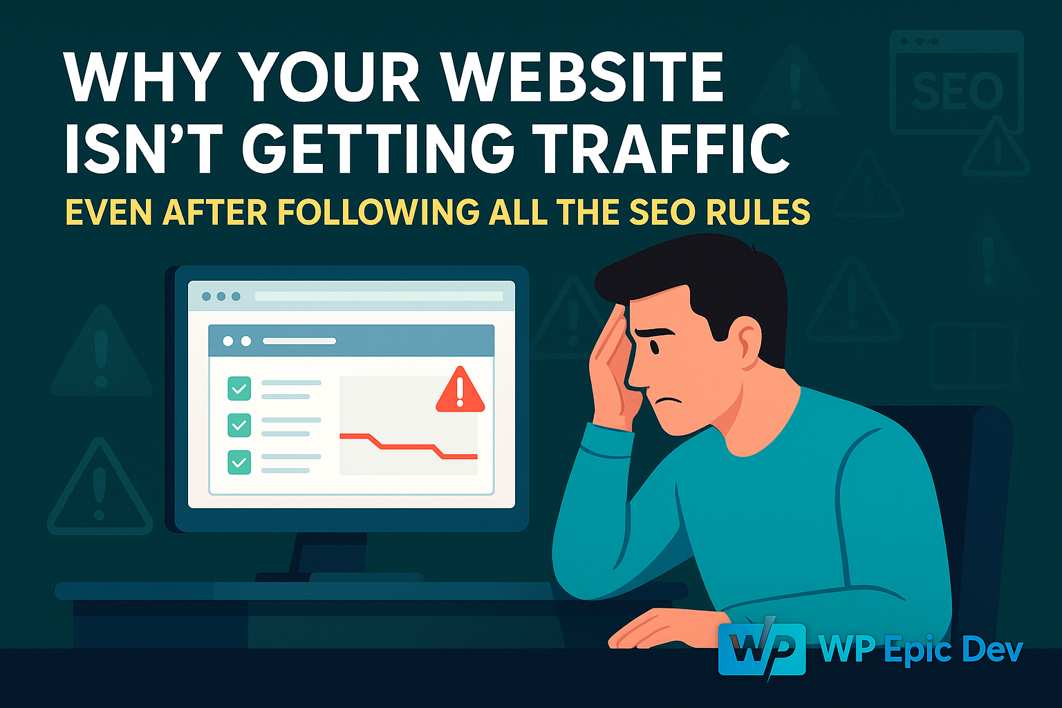 Why Your Website Isn’t Getting Traffic (Even Though You Followed All the SEO Service Rules)