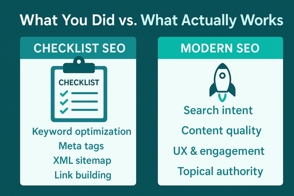 modern seo checklist